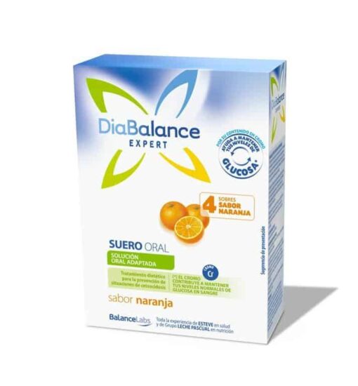Comprar Diabalance Expert Suero Oral Naranja 4 Sobres