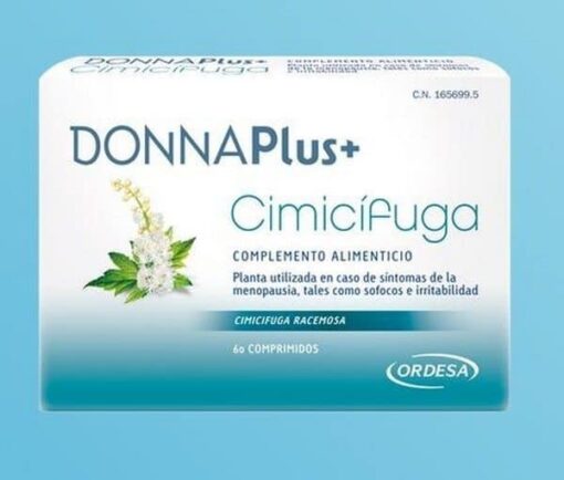 Comprar Donna Plus Cimicífuga 60 comprimidos - Tratar los Síntomas de la Menopausia