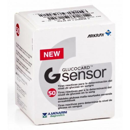 Tiras Reactivas Glucemia Glucocard G Sensor - Medidoras de Glucosa