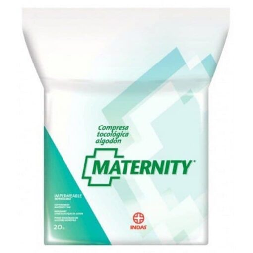 Compresas Algodón Maternity Indas 20 uds - Alta Capacidad de Absorción