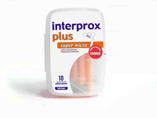 Cepillo Dental Interprox Plus Super Micro 10 uds - Limpieza Para Toda La Familia