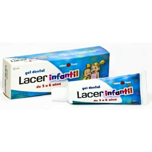 Comprar Lacer Infantil Gel Dentífrico 50 ml Sabor Fresa - Flúor