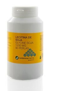Formato Ahorro Lecitina de Soja 1200mg 45 perlas de Botanicapharma - Disminuye el Colesterol y mejora el Rendimiento Intelectual (Fósforo