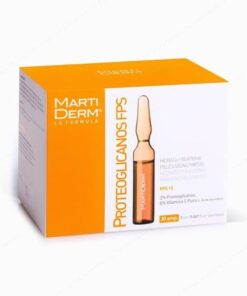 Martiderm Proteoglicanos FPS 15 10 ampollas - Tratamiento antiarrugas y Antiedad con Vitamina C