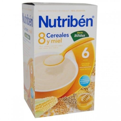 Nutribén 8 Cereales Y Miel Bífidus 300 Gr