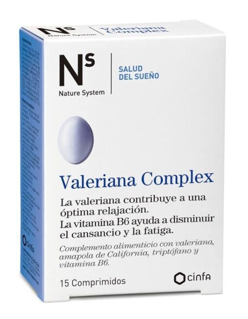 Comprar NS Valeriana Complex 15 Comprimidos