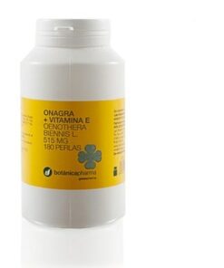 Onagra+Vitamina E 500mg 180 perlas BotanicaPharma Formato Ahorro- Antiinflamatorio