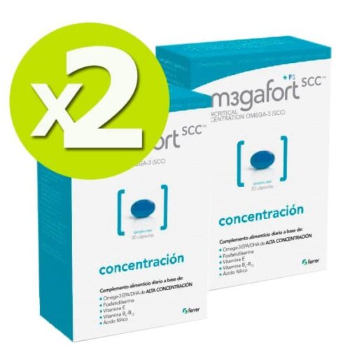 Comprar Pack Omegafort Concentración 690 Mg 30 Cápsulas
