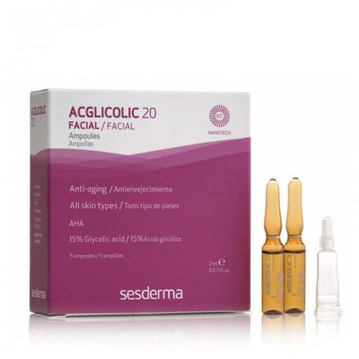 Acglicolic 20 Hidratante Antienvejecimiento 2 ml 5 Unidades