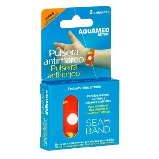 Aquamed Ac Pulsera Antimareo Niño 2 Unidades