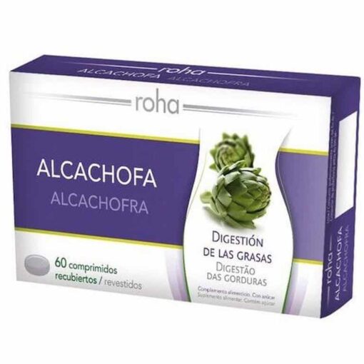 Comprar Roha Alcachofa 60 Grageas - Mejora la Digestión y Favorece la Eliminación de Líquidos