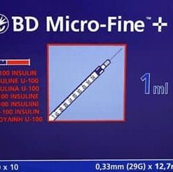Jeringa Insulina Microfine 1 ml 10 Unidades