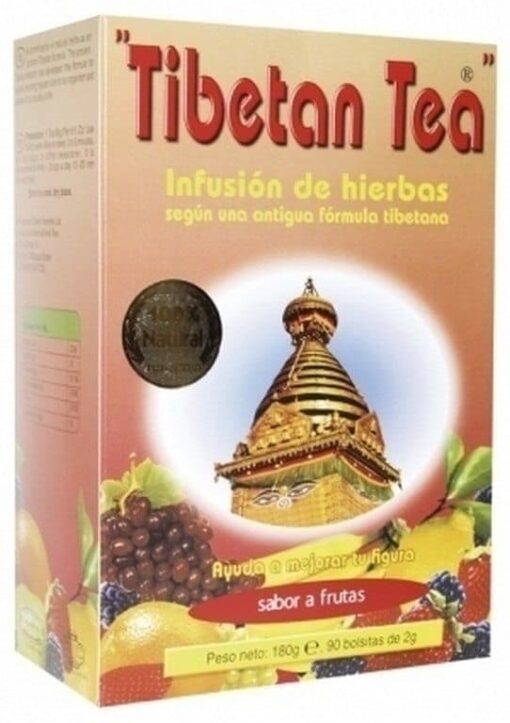 Comprar Té Tibetano Sabor a Frutas 30 Bolsitas de té 60 gr - Depuración del Organismo