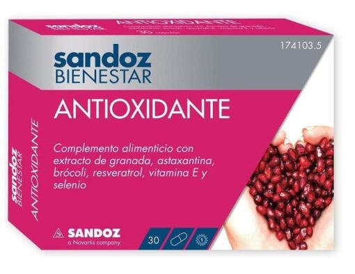 Comprar Sandoz Bienestar Antioxidante 30 cápsulas