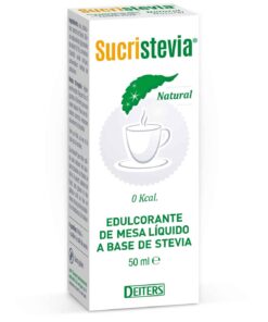 Comprar Sucristevia Líquida 50 ml - Edulcorante de Mesa a base de Stevia