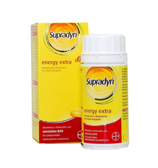 Comprar Supradyn Energy Extra 60 Comprimidos – Energía para Situaciones de Mayor Desgaste
