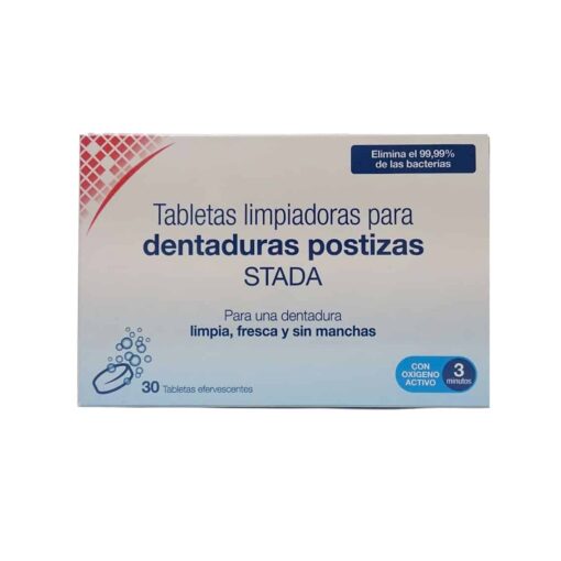 Comprar Tabletas Limpiadoras Stada  30 Tabletas – Higiene Dentaduras Postizas