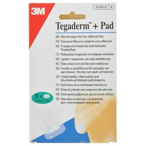 Tegaderm + Pad Apósito Esteril 5 X 7
