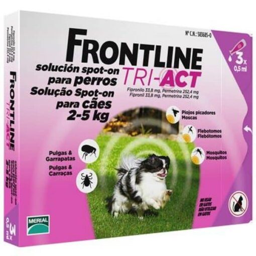 Comprar Frontline Perro Tri-Act 2-5 Kg - Antiparasitario Para Perros
