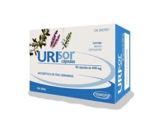 Comprar Homeosor Urisor 400 mg 48 Cápsulas