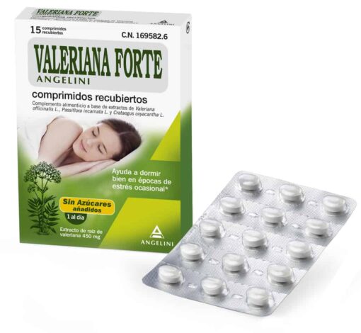 Comprar Valeriana Forte Angelini 15 Comprimidos