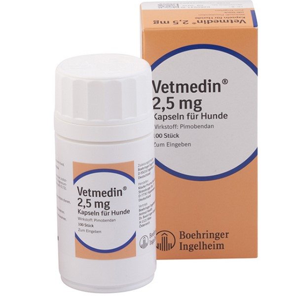 Monarch scrapbog praktiseret Buy Vetmedin 2,5 mg 100 Capsules - Heart Failure in Dogs - Luaterra.com