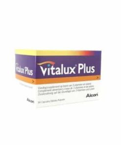 Vitalux Plus 84 Cápsulas - Complemento Alimenticio Cuidado Ocular