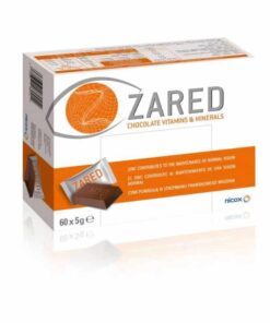 Zared Chocolate Vitaminas y Minerales 60 Barritas