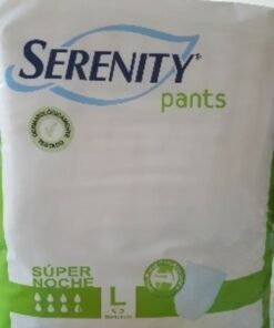 Serenity Pants Talla Grande Supernoche 80 Unidades - Incontinencia Urinaria