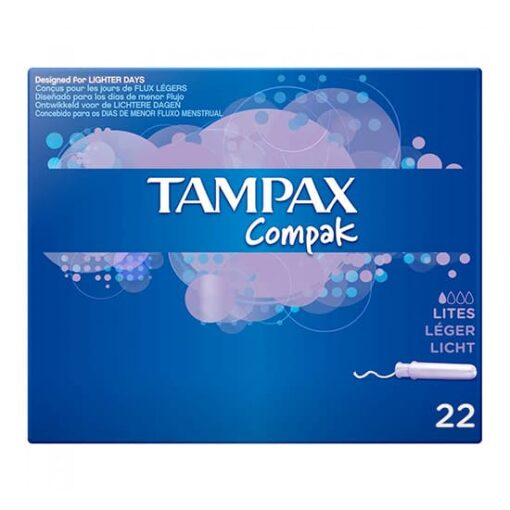 Tampones Tampax Compack Lites 22 Uds.