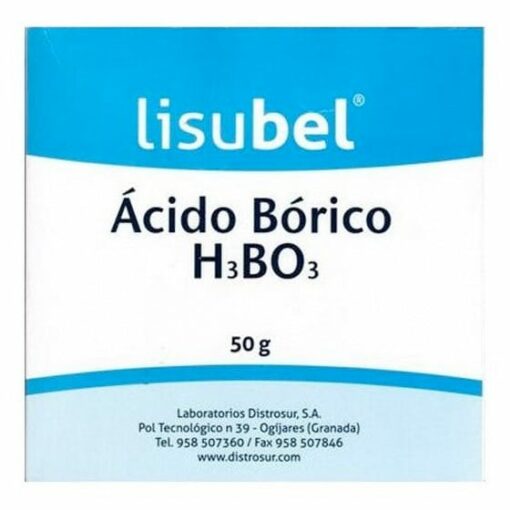 Acido Borico Lisubel Bote 50 Gr