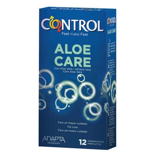 Preservativo control aloe care 12 uds