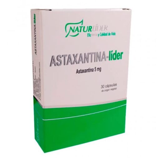 Astaxantinalider 30 capsulas  naturlider