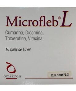 Microfleb l 10 viales 10 ml.
