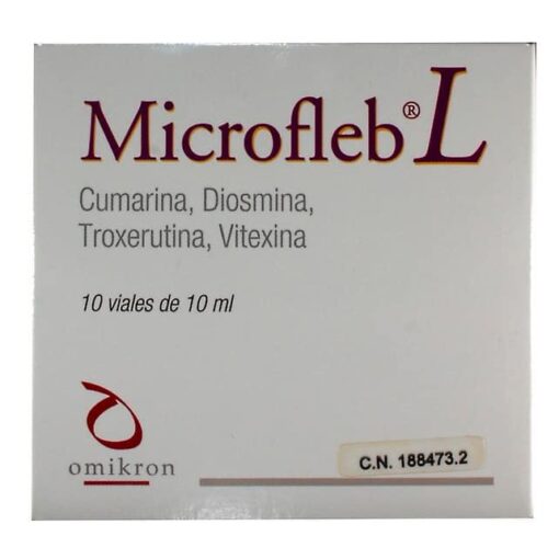 Microfleb l 10 viales 10 ml.