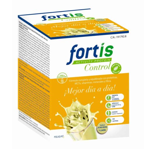 Fortis activity protein control jenjibre