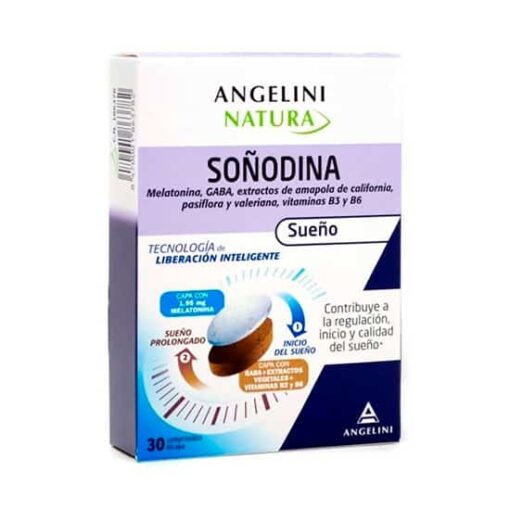 Comprar online Angelini natura soñodina 30 comp bicapa
