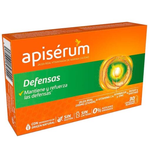 Comprar online Apiserum defensas 30 capsulas