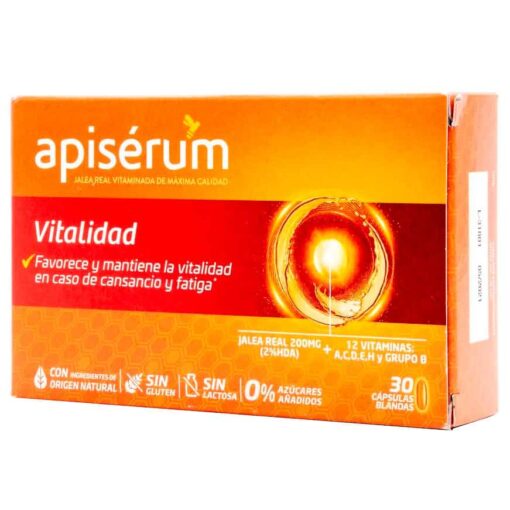 Comprar online Apiserum vitalidad 30 capsulas
