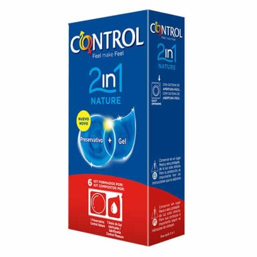 Comprar online Control 2In1 Nature Preservativos 6U