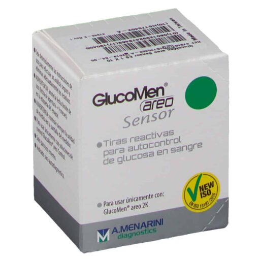 Comprar online Glucomen Areo Sensor 25 Tiras Re Glucosa