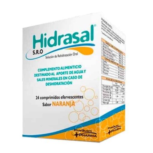 Comprar online HIDRASAL 24 COMPRIMIDOS EFERVESCENTES