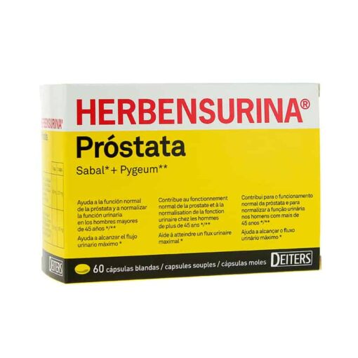 Comprar online Herbensurina prostata 60 capsulas