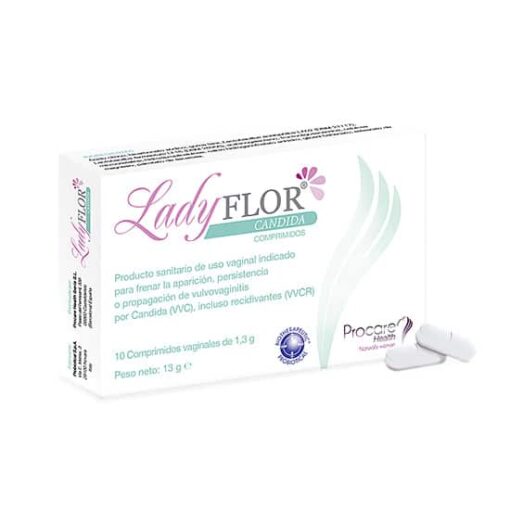 Comprar online Ladyflor Candida 10 Comp Vaginales