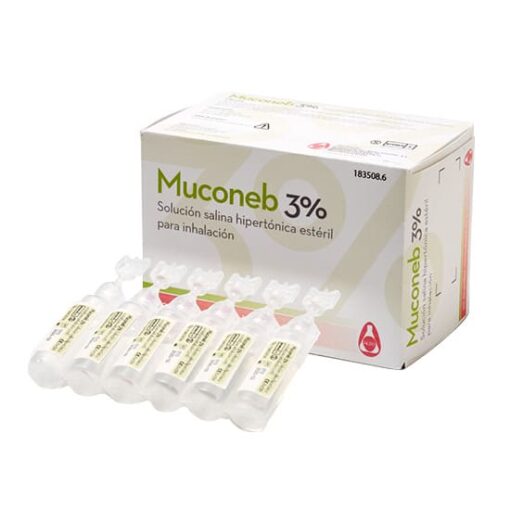 Comprar online Muconeb 3% solucion salina clna 30 amp