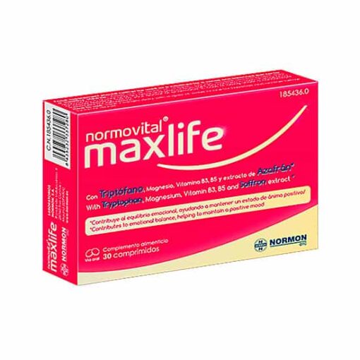 Comprar online Normovital maxlife 30 comprimidos