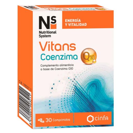 Comprar online N+s vitans coenzima q10 30 comprimidos