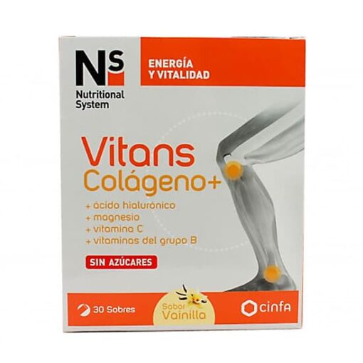 Comprar online Ns vitans colageno+vainilla 30 sobres