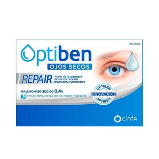 Comprar online Optiben ojos secos repair 20 monodosis