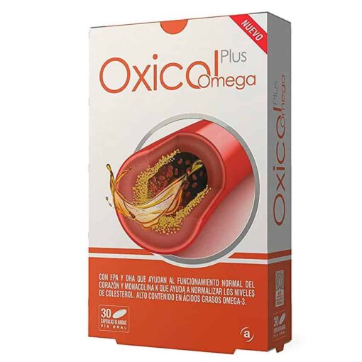 Comprar online Oxicol plus omega 30 capsulas